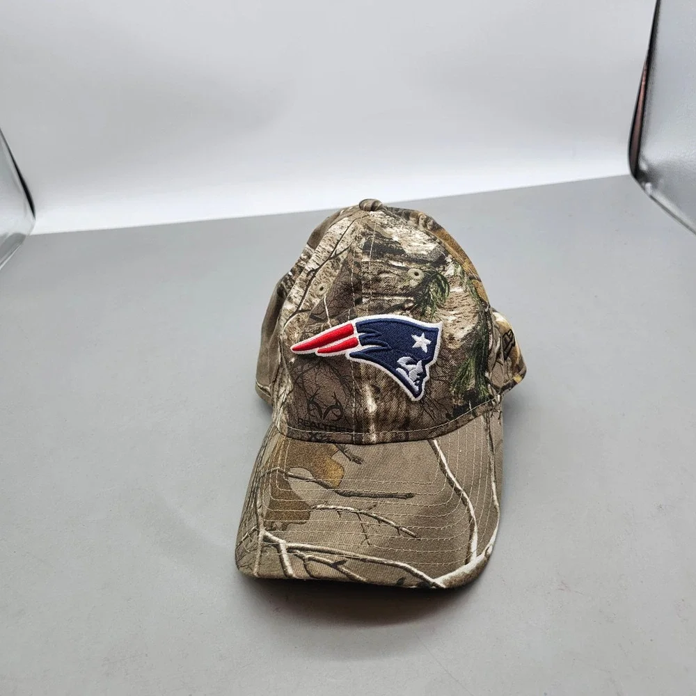 New Era 9TWENTY New England Patriots Hat Realtree Camo Adjustable NFL Cap